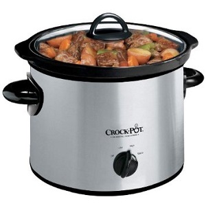 Crock-Pot 3-Quart Round Manual Slow Cooker