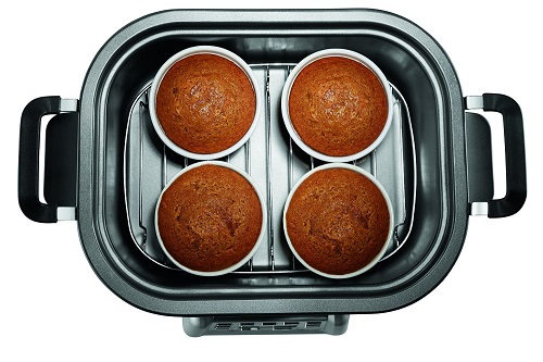 Crock-Pot 6-Quart 5-in-1 Multi-Cooker with Non-Stick Inner Pot - Baking