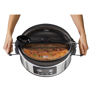 Hamilton Beach 5-Quart Programmable Stay or Go Slow Cooker, Sealed